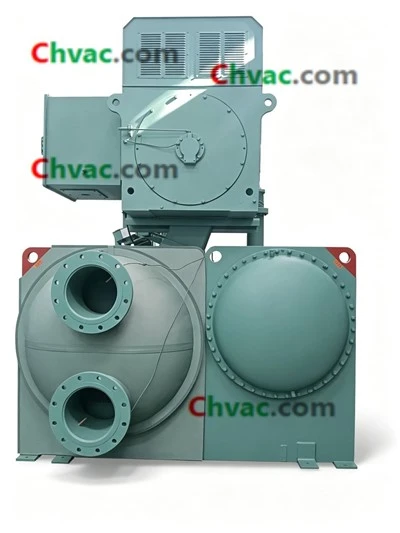 استعمال شدہ یارک YKMRM5K25DCB/FE22 واٹر کولڈ سینٹرفیوگل چلر، 4683kW، استعمال شدہ