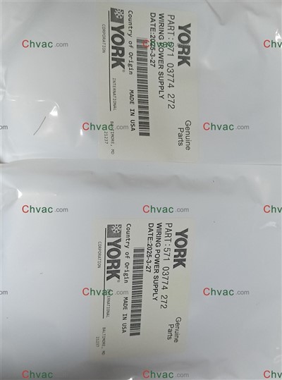 یارک 571-03774-272 وائرنگ پاور سپلائی YD